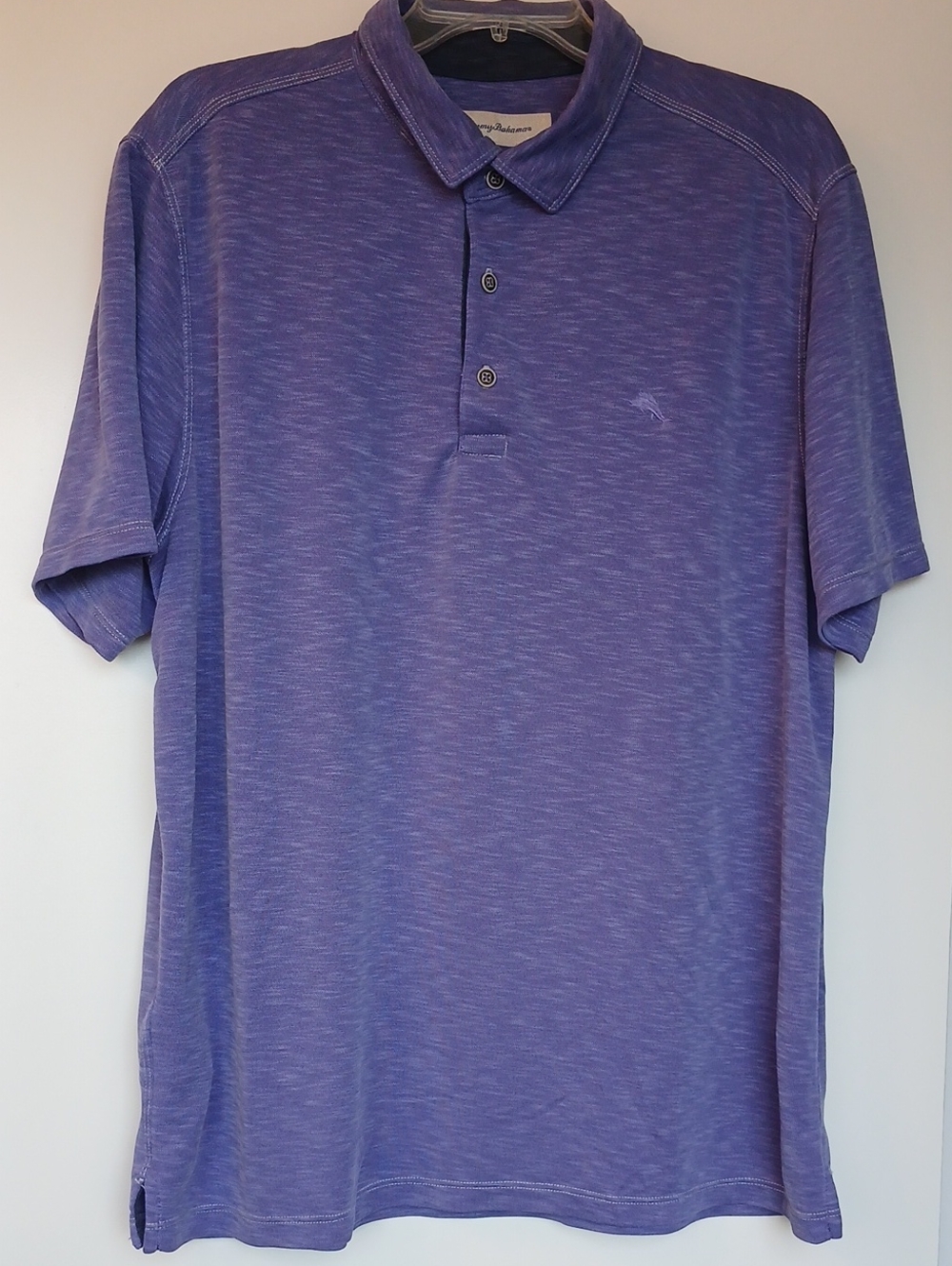 Tommy Bahama Men's Purple Polo Shirt Size XL